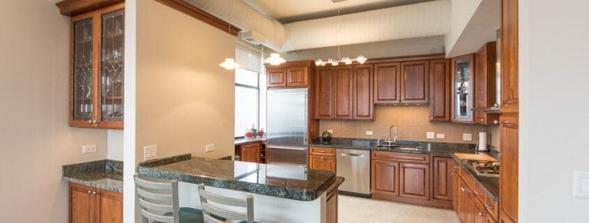 Printers Row Penthouse With Chicago Views - Kitchen