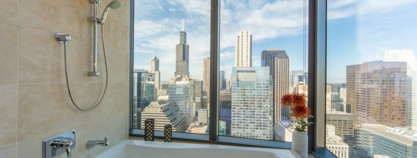 Chicago highrise condo with views - bath-1