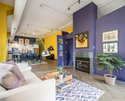 547 S Clark Street, Unit 402, Chicago IL - Open Living Space