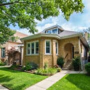 Classic Chicago Bungalow at 6647 N. Washtenaw Ave - Exterior Front