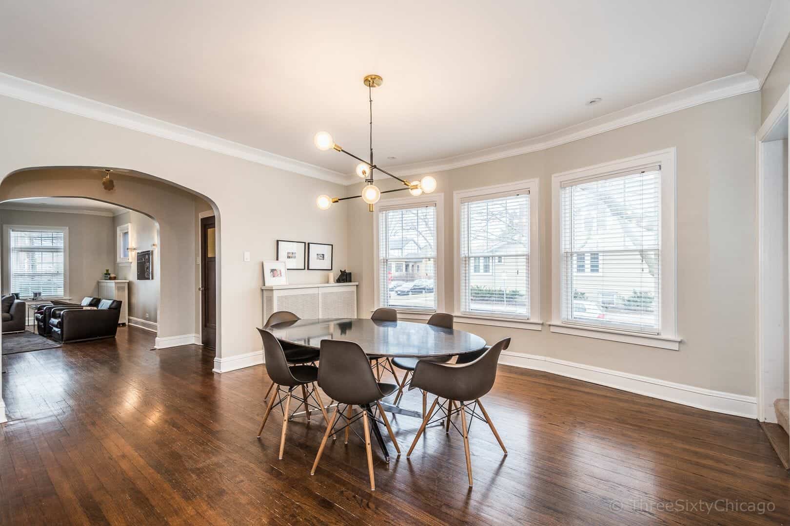 Dining room - charming chicago bungalow
